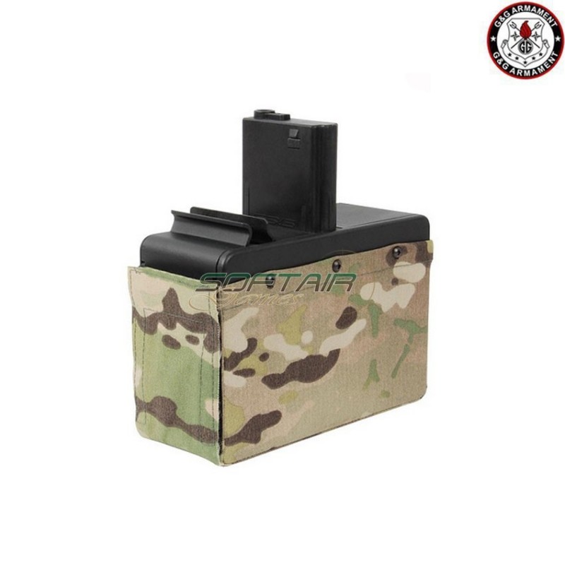 Caricatore Cm16 Lmg Elettrico 2500bb Round Drum Multicam® G&g (gg-08173)