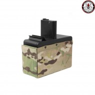 Electric Magazine Cm16 Lmg 2500bb Round Drum Multicam® G&g (gg-08173)