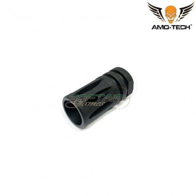 M4 Flash Hider Standard Type 14x1 Ccw Black Amo-tech® (amt-76)