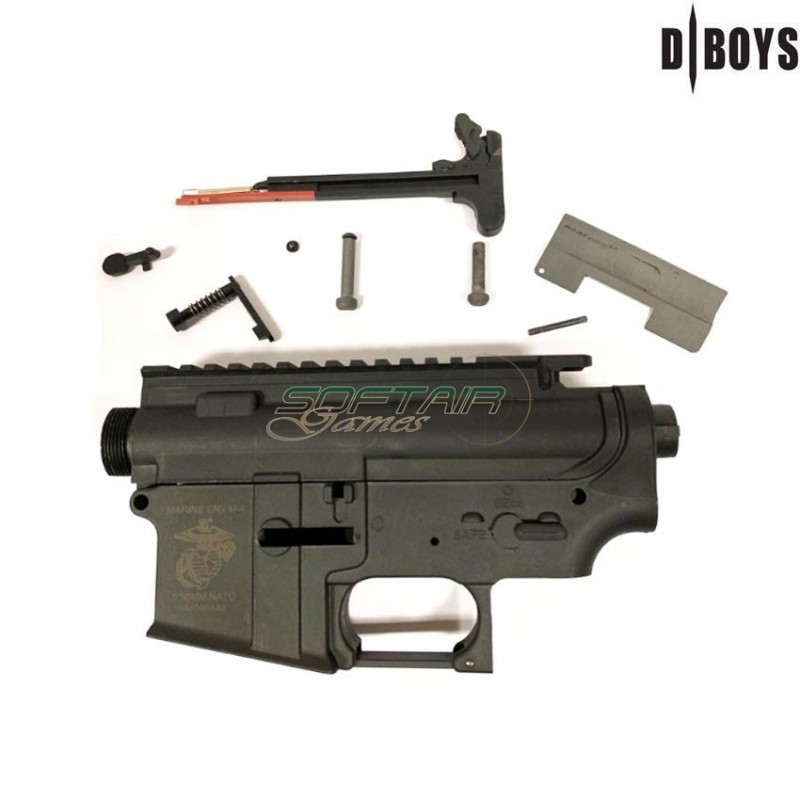 Body Completo In Polmero M4/m16 Marine Black Dboys (by-14)