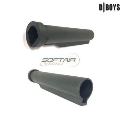 Polymer Stock Tube Black For M4/m16 Dboys (by-17)