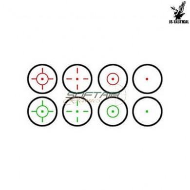 Dot 15x35 Reflex Black Js Tactical (js-15x35)