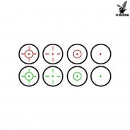 Dot 15x35 Reflex Black Js Tactical (js-15x35)