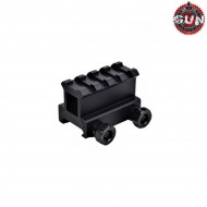 Flat Top Slitta Di Rialzo Da 30mm Short Type 3 Gun Five (gf-rt4)