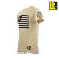 Marsoc Usa Flag Socom Tan T-shirt Patcheria (lp-ts020)