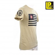 T-shirt Marsoc Usa Flag Socom Tan Patcheria (lp-ts020)