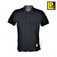 Black Tactical Polo With Velcro Patcheria (lp-pl004) Black Tactical Polo With Velcro Patcheria (lp-pl004)