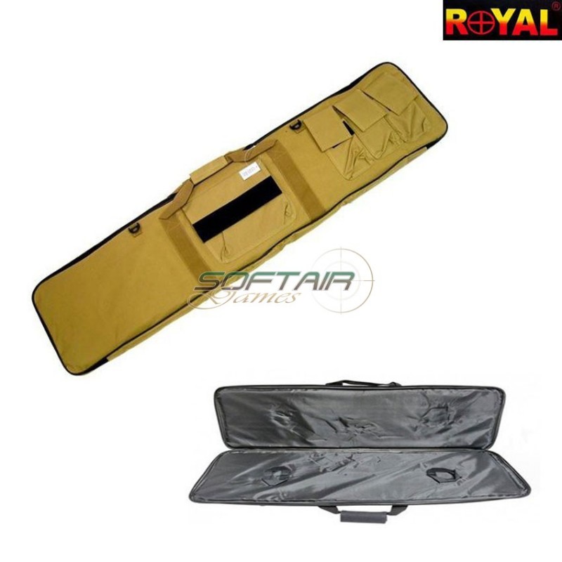 Custodia Imbottita Tan 130cm Per Fucile Royal (b130tan) Custodia Imbottita Tan 130cm Per Fucile Royal (b130tan)