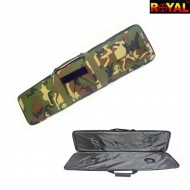 Padded Gun Bag Woodland 130cm Royal (b130w)