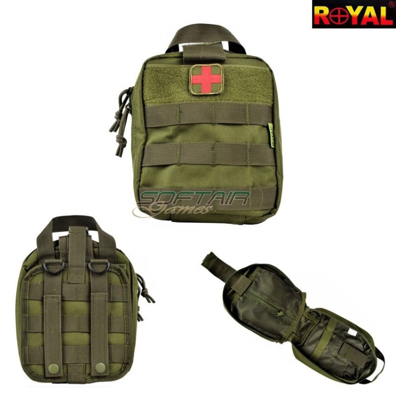 Pouch Medic/utility Rip Away Green Royal (rp-01v)