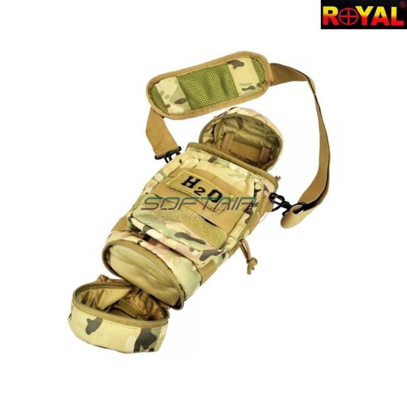 Pouch Bottle/utility H2o Multicam Royal (rp-817m)