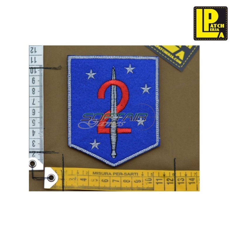 Military Morale Patch Ricamata 2nd Msob Marsoc Patcheria (lp-prc142)