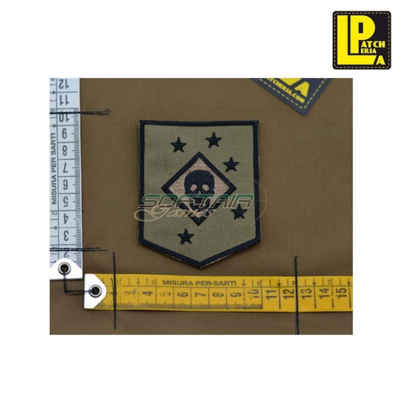Military Morale Patch Embroidered Marine Raider Tan Marsoc Patcheria (lp-prc143)