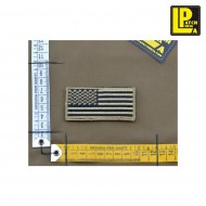 Military Morale Patch Embroidered American Flag Tan Patcheria (lp-prc278) Military Morale Patch Embroidered American Flag Tan Patcheria (lp-prc278)