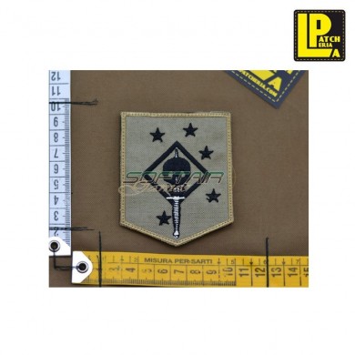Military Morale Patch Embroidered Marine Raider Afghan Variant Tan Marsoc Patcheria (lp-prc293)