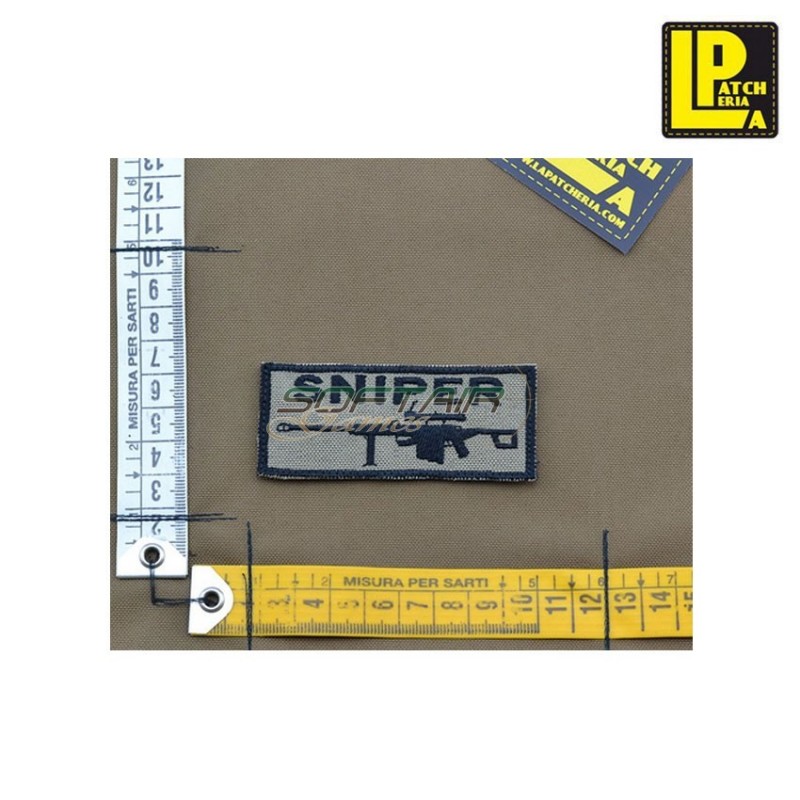 Military Morale Patch Embroidered Sniper Tan Patcheria (lp-prc364)