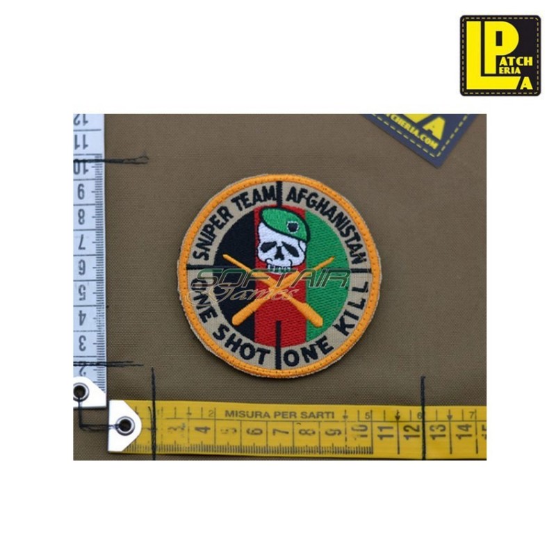 Military Morale Patch Embroidered Sniper Team Afghanistan Patcheria (lp-prc513) Military Morale Patch Embroidered Sniper Team Afghanistan Patcheria (lp-prc513)