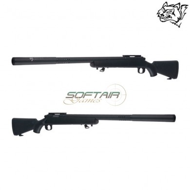 Fucile A Molla Vsr-10kt G-spec Sniper Black Snow Wolf (sw-024802)
