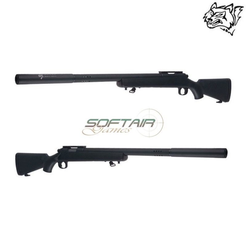 Spring Rifle Vsr-10kt G-spec Sniper Black Snow Wolf (sw-024802)