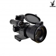 Dot Aim Type Black Con Laser Rosso Js Tactical (js-hd30d6)