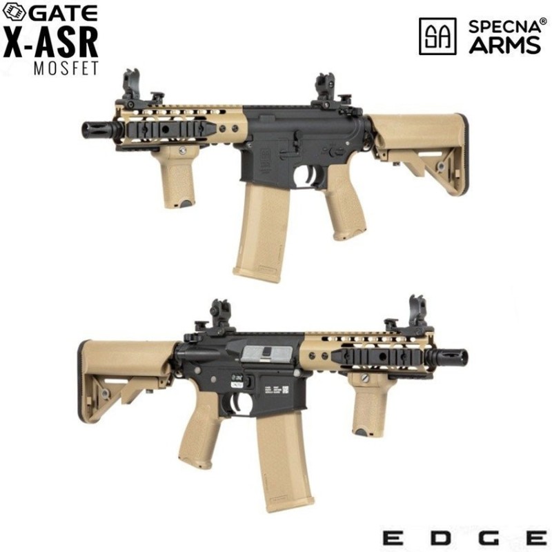 Fucile Elettrico Sa-e12 Edge™ M4 Short Keymod Carbine Replica Two Tone Specna Arms® (spe-01-023937)