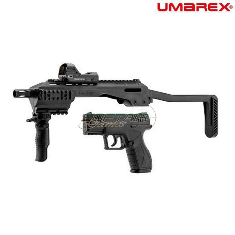 Combat Zone Enforcer Tactical Kit Co2 With Red Dot Umarex (um-2.5979)