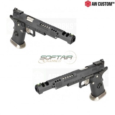 Pistola A Gas Hi-capa Custom 38 Supercomp Black Armorer Works (aw-110570)