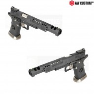 Gas Gbb Pistol Hi-capa Custom 38 Supercomp Black Armorer Works (aw-110570)