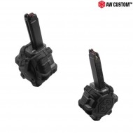 Caricatore Drum 350bb A Gas Per Pistola Glock Vx Series Armorer Works (aw-310658)