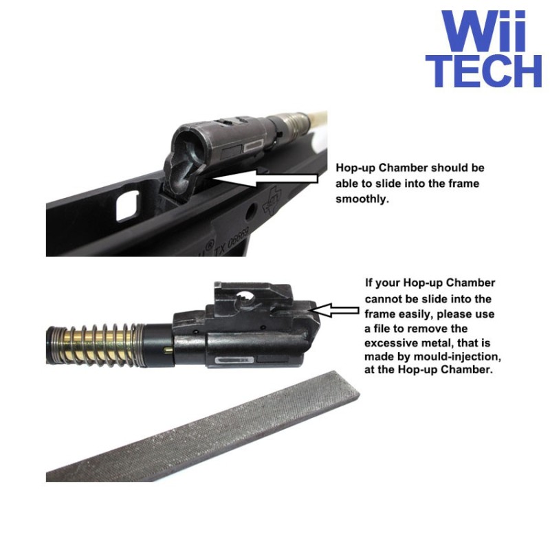 Conversion Kit Jw3 C-master Movie Version For Gbb Pistol Marui 1911 Wii Tech (wt-4510)