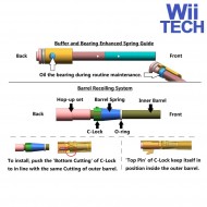 Kit Conversione Jw3 C-master Black Version Per Pistola A Gas Marui 1911 Wii Tech (wt-4511)