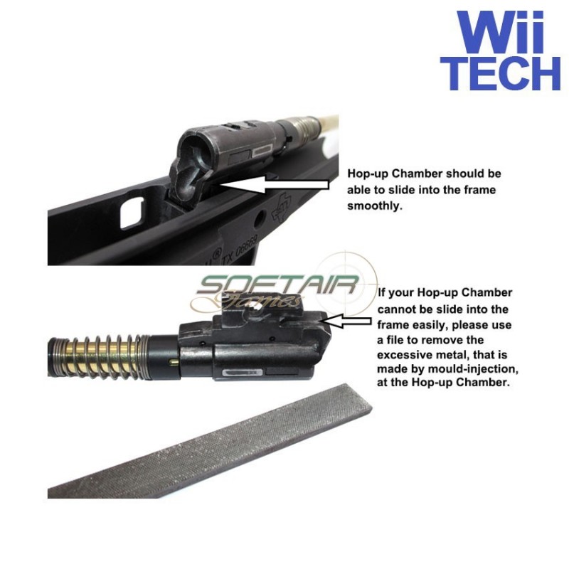 Kit Conversione Jw3 C-master Black Version Per Pistola A Gas Marui 1911 Wii Tech (wt-4511)