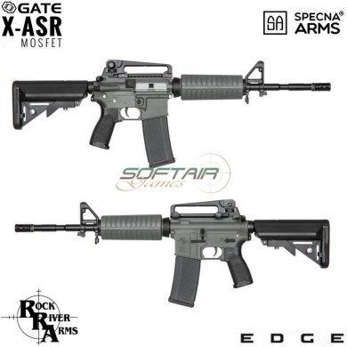Electric Rifle Sa-e01 Edge™ Rra M4a1 Carbine Replica Chaos Grey Specna Arms® (spe-01-026710)