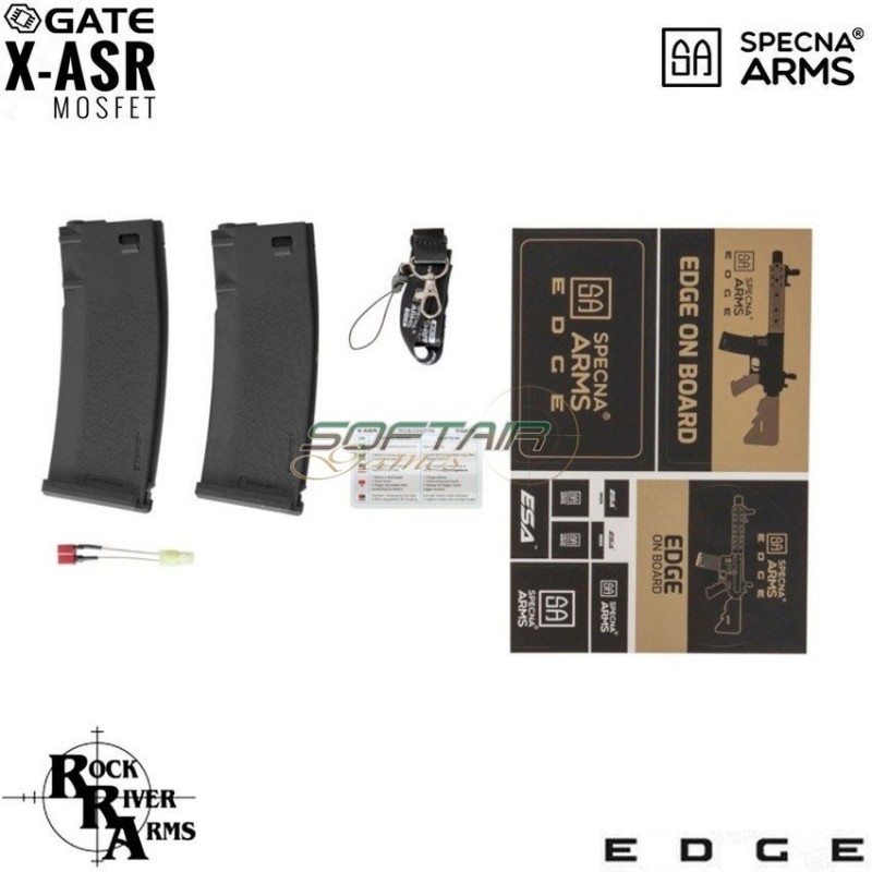 Electric Rifle Sa-e01 Edge™ Rra M4a1 Carbine Replica Chaos Grey Specna Arms® (spe-01-026710)