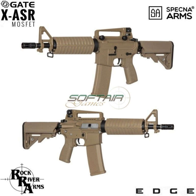 Fucile Elettrico Sa-e02 Edge™ Rra M733 Carbine Replica Dark Earth Specna Arms® (spe-01-024536)