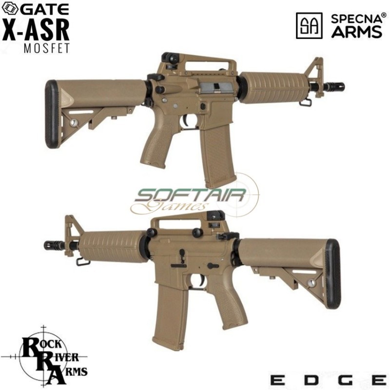 Electric Rifle Sa-e02 Edge™ Rra M733 Carbine Replica Dark Earth Specna Arms® (spe-01-024536)