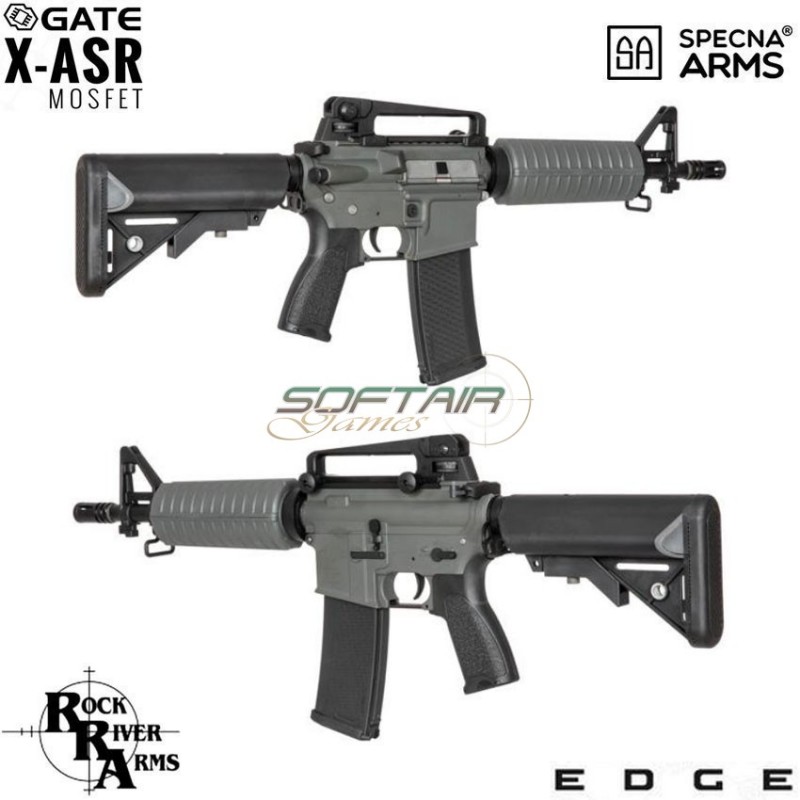 Electric Rifle Sa-e02 Edge™ Rra M733 Carbine Replica Chaos Grey Specna Arms® (spe-01-026711)