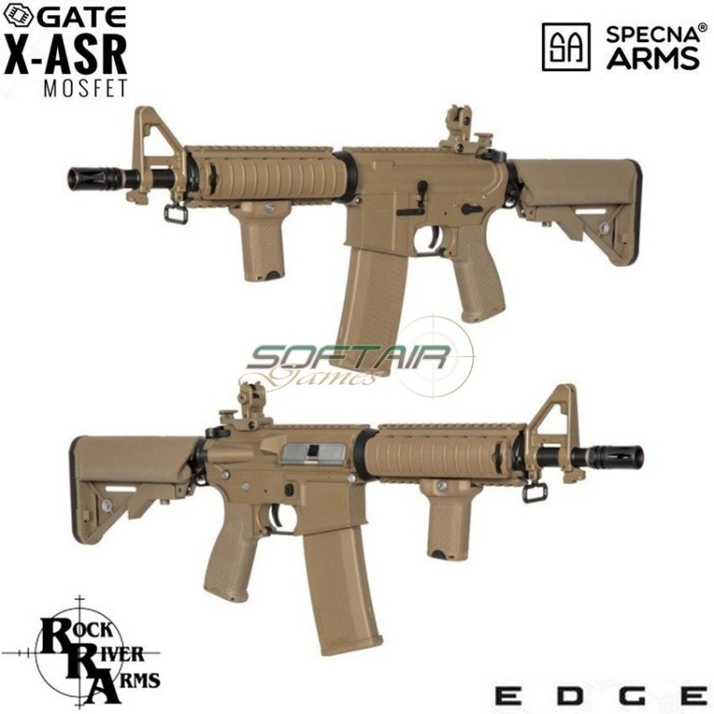 Fucile Elettrico Sa-e04 Edge™ Rra Cqb-r Carbine Replica Dark Earth Specna Arms® (spe-01-024542)