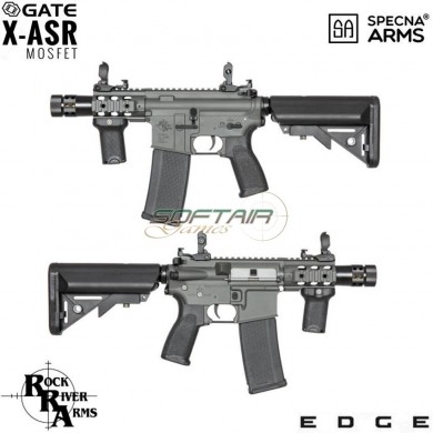 Electric Rifle Sa-e10 Edge™ Rra M4 Stubby Killer Carbine Replica Chaos Grey Specna Arms® (spe-01-026714)