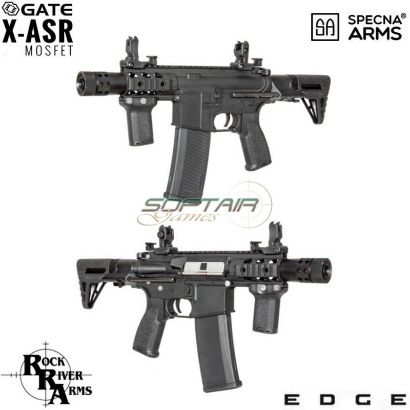 Fucile Elettrico Sa-e10 Edge™ Rra M4 Stubby Killer Pdw Replica Black Specna Arms® (spe-01-026715)