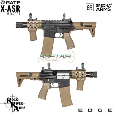 Electric Rifle Sa-e10 Edge™ Rra M4 Stubby Killer Pdw Replica Two Tone Specna Arms® (spe-01-026716)