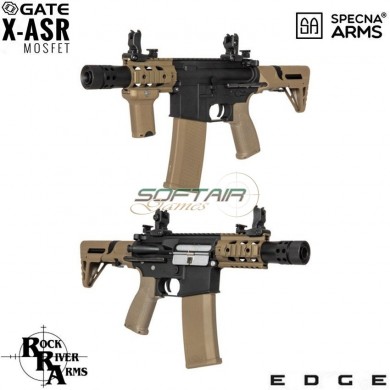 Electric Rifle Sa-e10 Edge™ Rra M4 Stubby Killer Pdw Replica Two Tone Specna Arms® (spe-01-026716)