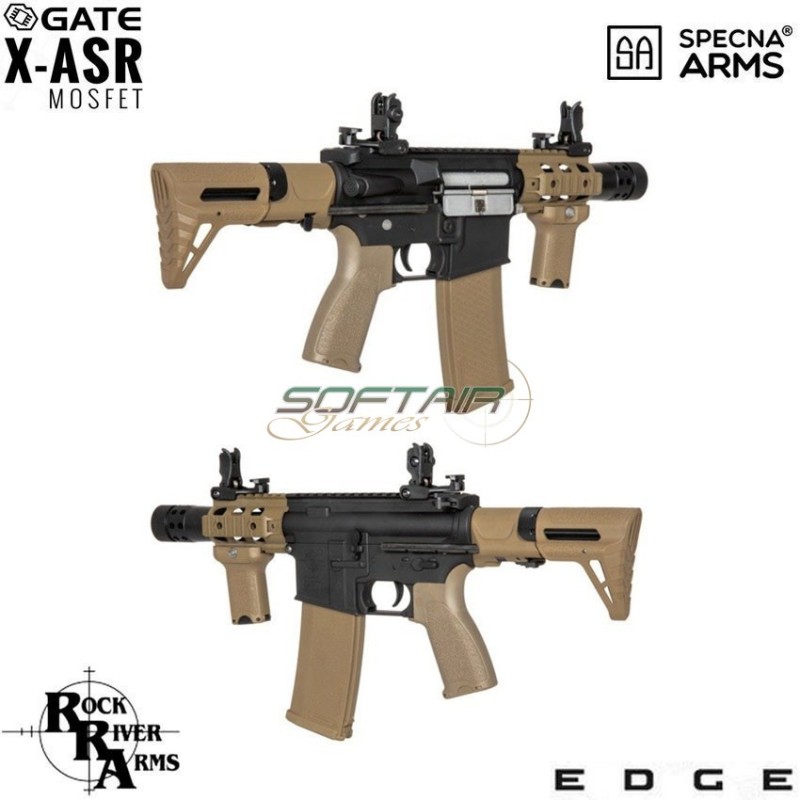 Fucile Elettrico Sa-e10 Edge™ Rra M4 Stubby Killer Pdw Replica Two Tone Specna Arms® (spe-01-026716)