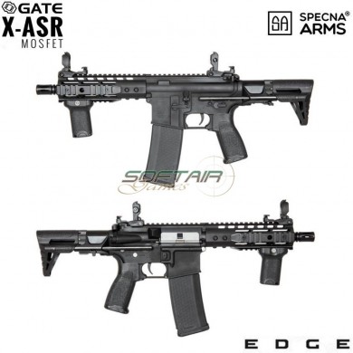 Electric Rifle Sa-e12 Edge™ M4 Short Keymod Pdw Replica Black Specna Arms® (spe-01-026717)