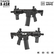 Electric Rifle Sa-e12 Edge™ M4 Short Keymod Pdw Replica Black Specna Arms® (spe-01-026717)