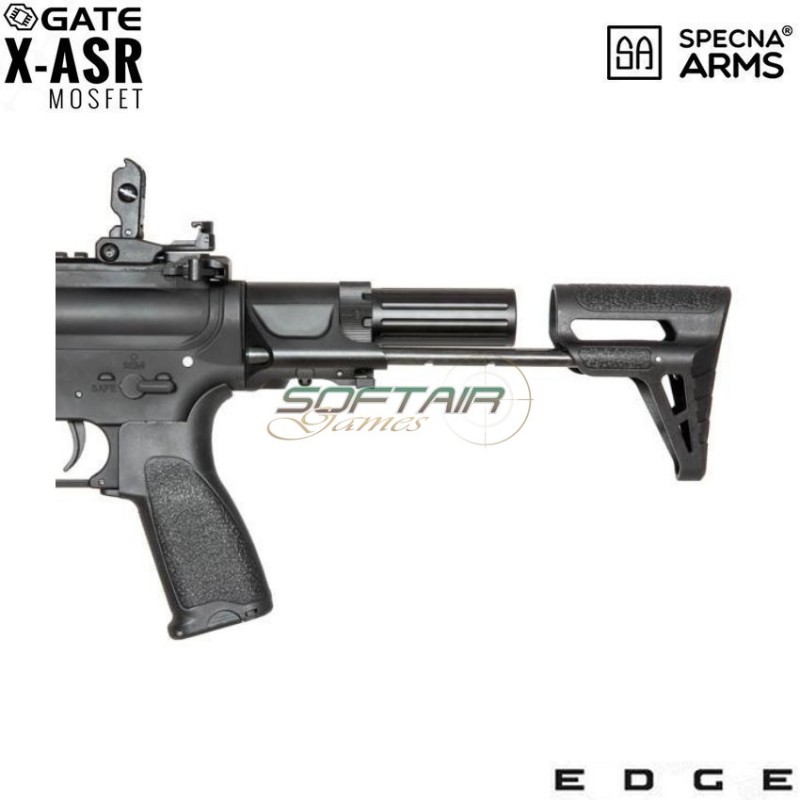 Fucile Elettrico Sa-e12 Edge™ M4 Short Keymod Pdw Replica Black Specna Arms® (spe-01-026717)