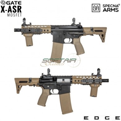 Electric Rifle Sa-e12 Edge™ M4 Short Keymod Pdw Replica Two Tone Specna Arms® (spe-01-026718)