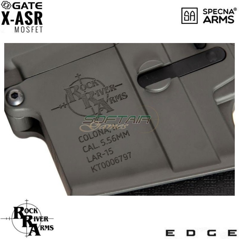 Fucile Elettrico Sa-e07 Edge™ Rra M4 Noveske Cqb Keymod Carbine Replica Chaos Grey Specna Arms® (spe-01-026713)