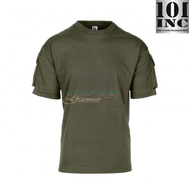 T-shirt Olive Drab Tactical Pocket 101 Inc (inc-133540-od)