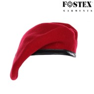 Berretto Basco Militare Rosso Fostex (fx-211117-rd) Berretto Basco Militare Rosso Fostex (fx-211117-rd)